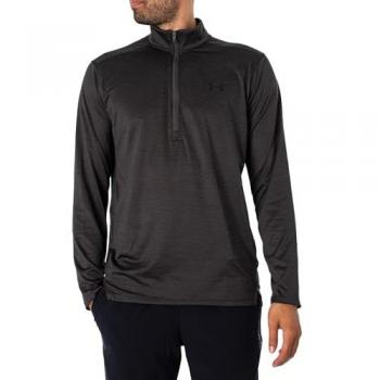 Under Armour Tech Vent Half Zip Sweatshirt - Black - Unisex - Size L