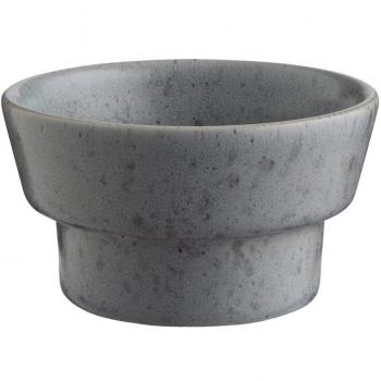 Kähler Ombria - Candelabro de cerámica, Gris, 5 x 9 cm