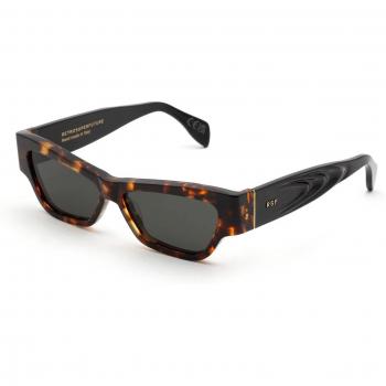 Retrosuperfuture XWN Nameko Burnt Havana Unisex Squadrata Sunglasses