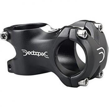 Deda Cortissimo Potencia, Unisex Adulto, Negro, 148 gr-Medida:45 mm