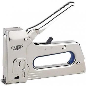 Grapadora Manual Draper Expert de Alta Resistencia - Plata