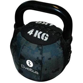 Sveltus 4kg Soft Kettlebell - Unisex, Flexible Design