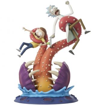 Figura de PVC Rick & Morty Gallery - Edición Deluxe de Diamond Select Toys