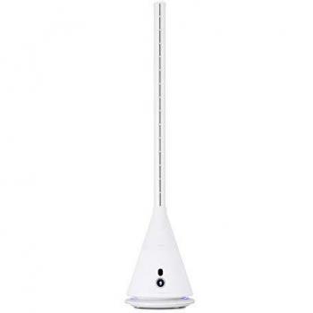 CREATE / COOL DC Blanco / Ventilador de Torre, sin Aspas, 9 Velocidades, Oscilación 90°, Programable, Temporizador, Con Mando a Distancia, Bajo Consumo, Ligero, Diseño Vanguardista