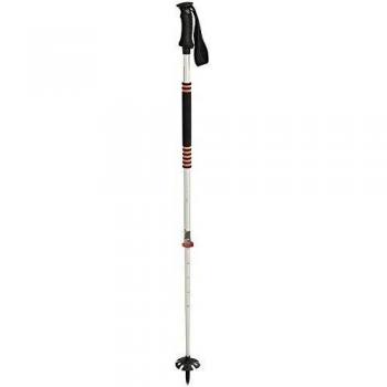 Komperdell Powder Trail Thermo Bastón, Adultos Unisex, Gris y Negro, Tele