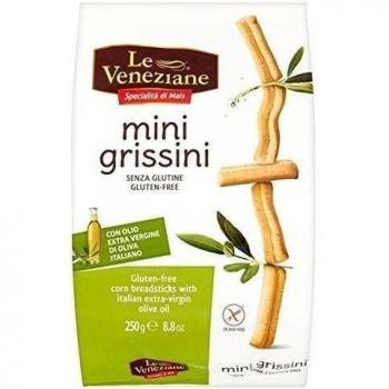 Le Veneziane Palitos De Pan Sin Gluten 250g Grisines