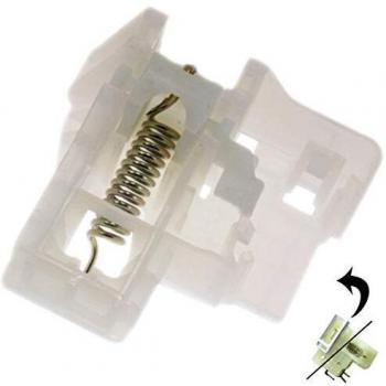 Seguridad de puerta para secadora Beko 2969500300 - Compatible con ESSENTIEL B, CONTINENTAL EDISON, GRUNDIG, ALTUS, FAR, LISTO y OCEANIC