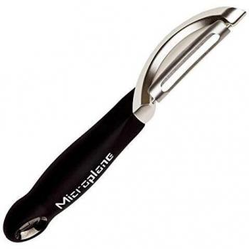 Pelador Profesional Universal Microplane Negro 18.5x2.5x2.5 cm