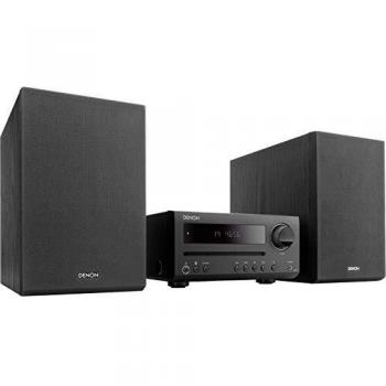 Denon D-T1 - Microcadena con Lector CD y Bluetooth, Color Negro