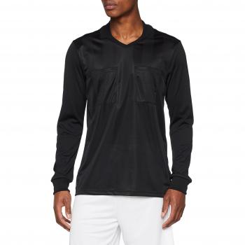 adidas REF18 JSY LS Camiseta de Manga Larga, Hombre, Black, M