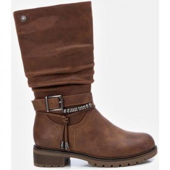 Botas para Niña Refresh 171128 Camel con Cierre de Cremallera