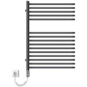 Radiador Toallero de Baño Antracita 500x800mm ML-Design 600W Separador de Ambientes Acero Plano Multifuncional