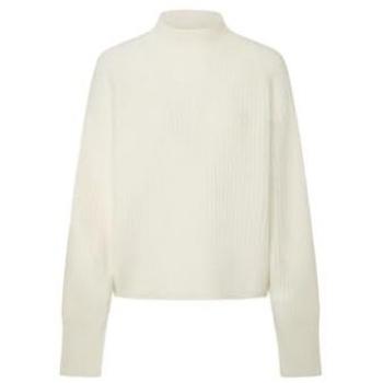 Pepe Jeans Women's Irma Perkins Turtleneck Sweater - Off-White, Size M