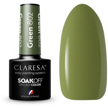Claresa 802 Green UV Nail Polish 5ml