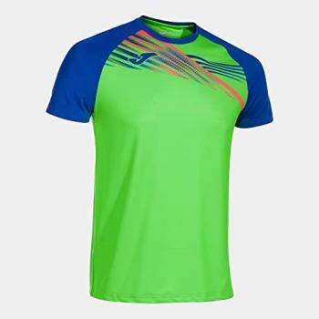 Camiseta de manga corta Joma Elite X hombre verde flúor royal