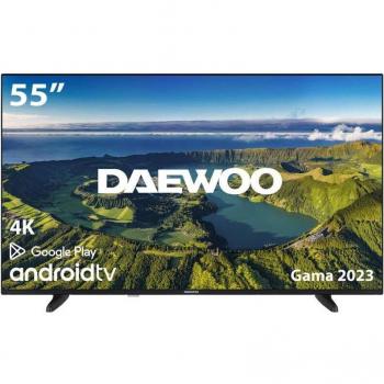 Televisor Daewoo 55DM72UA 55'' 4K DLED Android 11 E negro