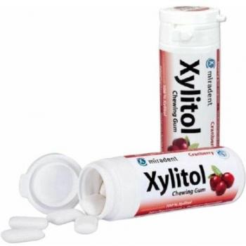 Miradent Chicles con Xilitol Sabor Arándanos Sin Gluten 30 Unidades