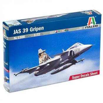 Maqueta de avión Italeri 1306S - JAS 39 Gripen Escala 1/72