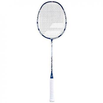 BABOLAT Prime Power Strung FC Raqueta, Adultos Unisex, Bleu Gris Blanc