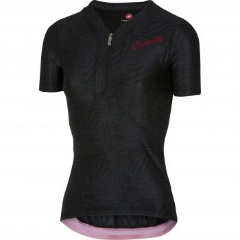Mujer Camiseta de ciclismo Bellissima Jersey, mujer, blanco / rojo