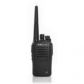 Midland G15 - Walkie Talkie, 8 Canales, Color Negro