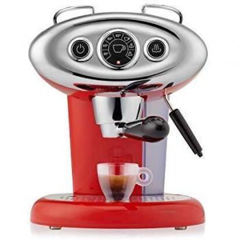 Illy caffè, Máquina de café espresso compatible con cápsulas Iperespresso X7.1, color rojo