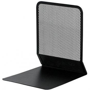 Q-Connect Apoyalibros Metálico KF15098 Negro -Juego -135X152X165 Mm