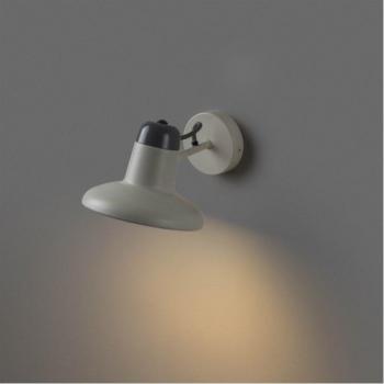 Aplique de acero 1 bombilla 20cm - Faro Barcelona SNAP 57402 Blanco