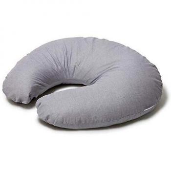 Niimo Cojin Lactancia Bebè Funda Cojin 100% Algodòn Extraíble y Lavable Almohada Multifuncional para Madre y Bebé Relleno de Fibra de Poliéster