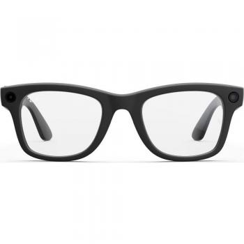 Ray-Ban Meta Wayfarer Smart Glasses - Matte Black, Gen S Transitions, Blue Light Block, Men's Eyeglasses 50mm