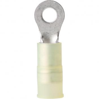 Ancor 220222 Nylon Ring Terminal - 12-10 AWG - #8 - 100 Pack