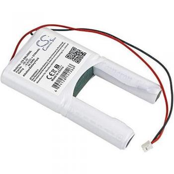 Batería 9V alcalina reemplazo para cerraduras VINGCARD Timelox HTL10, DL-30, 2700mAh