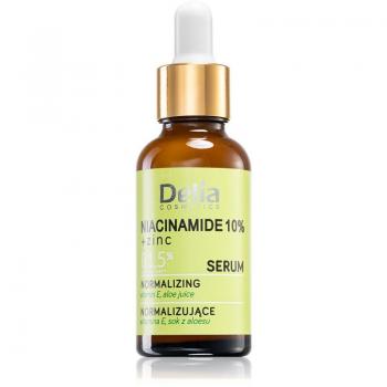 Delia Cosmetics Niacinamide 10% + Zinc Restructuring Serum for Face, Neck and Chest 30 ml