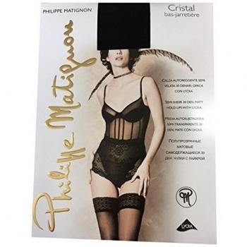 PHILIPPE MATIGNON - Medias autoadhesivas - para mujer negro S