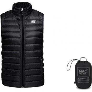 Mac in a Sac Women's Alpine Packable Down Gilet - Black, Size 8, XS available