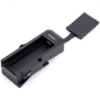 Soporte para disco duro externo DJI PROSSD Mount Negro 4 piezas con compatibilidad para Ronin 4D y diseño optimizado