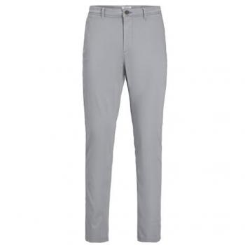 Jack & Jones Ultimate Grey Slim Fit Chino Pants for Men 32/32