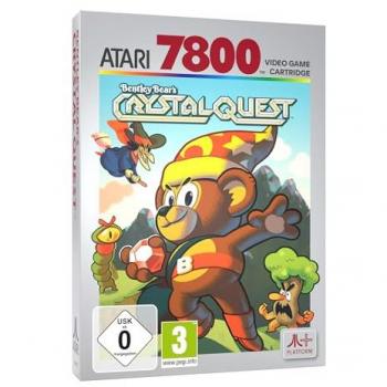 Cartucho de Juego Retro Atari 7800 - Bentley Bear's Crystal Quest (Nuevo y Precintado)
