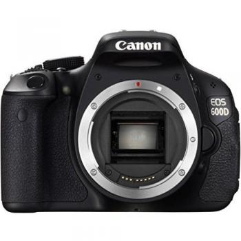 Canon EOS 600D Kit SLR 18MP CMOS 5184 x 3456 Pixeles con Objetivo EF-S 18-55mm Negro