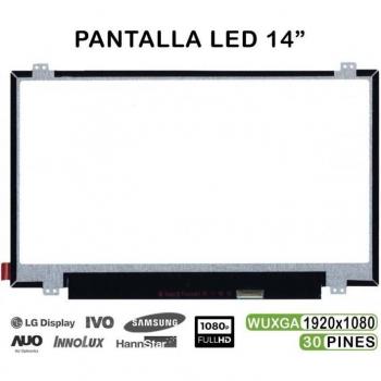 Pantalla LED de 14 para Portátil B140HTN01.0 / B140HTN01.1 / B140HTN01.2 Compatible Full HD 1920x1080 Matte Display Panel