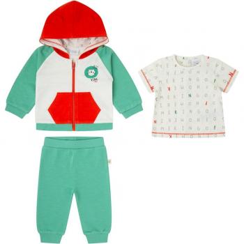 Conjunto bebé niño 3 piezas verde (Canada House)