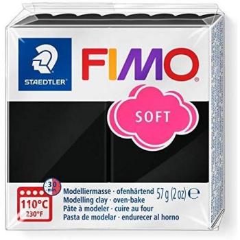 Staedtler Fimo Soft Modelling Clay, Black, 57 g