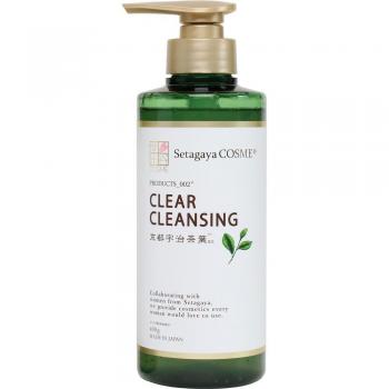 Setagaya Clear Cleansing Facial Wash with Kyoto Uji Tea Leaves - 400g