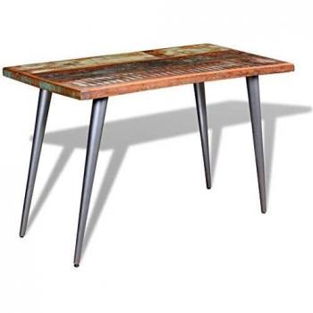 vidaXL Dining Table Solid Reclaimed Wood 120x60x76 cm