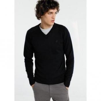 Jersey básico con cuello a pico para hombre de Lois