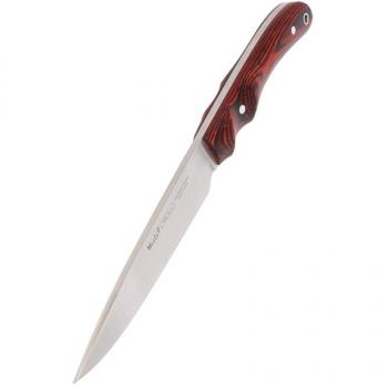 Cuchillo de caza Muela Criollo CRIOLLO-14 con cachas de madera prensada coral