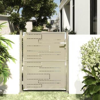 Stainless Steel Garden Gate 39.4x49.2