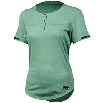 PEARL IZUMI Versa W M/C T Camiseta de Manga Corta, Hombre, Verde/Negro, XS