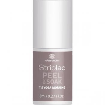 Alessandro Striplac Peel Or Soak Lacas de uñas 8 ml 115 - YOGA MORNING Vegan Peel Or Soak