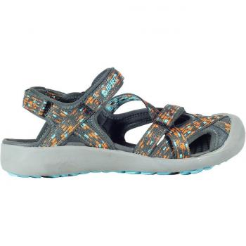 Sandalias de Montaña Hi-Tec Munda en Charcoal Multicolor con Tecnología Avanzada